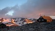 Solnedgang på Fannaråken juli 2007
