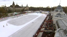 Video Eriksen og Wetten går gjennom forholdene foran 1500m i EM (Foto: Nyhetsspiller)