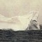 Her er et fotografi av isfjellet som man antar var det Titanic krasjet med. Fotografiet ble tatt bare fem dager etter katastrofen. Det hadde røde merker og inneholdt vrakgods. Her er et fotografi av isfjellet som man antar var det Titanic krasjet med. Fotografiet ble tatt bare fem dager etter katastrofen. Det hadde røde merker og inneholdt vrakgods.