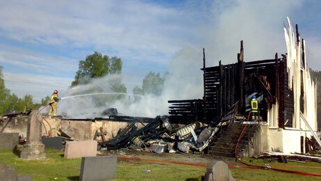 Våler kirke. (Foto: Knut Sveen/NRK)