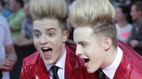 Jedward fra Irland (Foto: Hege Bakken Riise/NRK) Jedward fra Irland (Foto: Hege Bakken Riise/NRK)
