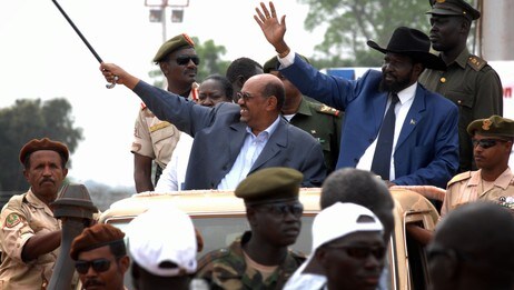 Omar al-Bashir og Salva Kiir (Foto: TIM MCKULKA/AFP) Omar al-Bashir og Salva Kiir (Foto: TIM MCKULKA/AFP)