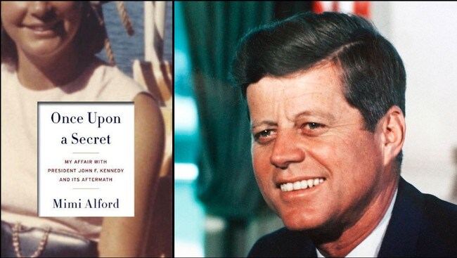 Mimi Alfords bok og Kennedy (Foto: Faksimile) Mimi Alfords bok og Kennedy (Foto: Faksimile)