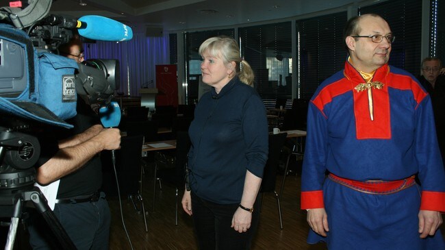 Ingalill Olsen og Egil Olli (Foto: Eilif Aslaksen/NRK) Ingalill Olsen og Egil Olli (Foto: Eilif Aslaksen/NRK)