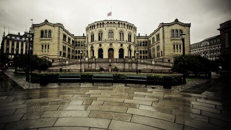 Stortinget (Foto: Kim Erlandsen/NRK) Stortinget (Foto: Kim Erlandsen/NRK)