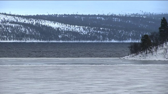 Den nordlige delen av Femund er isfri (Foto: Joar Elgåen/NRK)