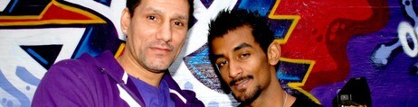 Gomi Sadiq og Naz Choudhury (Foto: Dang Trinh/NRK)