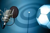Fotball på radio (illustrasjon) Fotball på radio (illustrasjon)