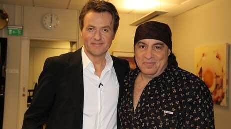 skavlan og little steven (Foto:Inger-Marit Sæby/NRK) skavlan og little steven (Foto:Inger-Marit Sæby/NRK)