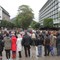 Minnemarkeringen endte ved den blå steinen. Minnemarkeringen endte ved den blå steinen.