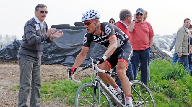 Thor Hushovd i Paris-Roubaix 2009. (Foto: Pascal Pavani/Scanpix/AFP)