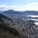 Utsikt over Bergen på toppen av Stoltzekleiven / Sandviksfjellet