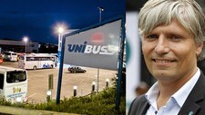 Montasje: Ola Elvestuen (V) orienterer bystyret om korrupsjonsaken i kollektivtrafikken (Foto: Gorm Kallestad / Krister Sørbø/Scanpix)