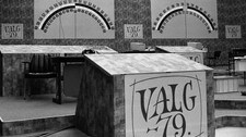 NRKs valgstudio under kommune- og fylkestingsvalget i 1979 (Foto: Sigurdsøn, Bjørn/Scanpix) NRKs valgstudio under kommune- og fylkestingsvalget i 1979 (Foto: Sigurdsøn, Bjørn/Scanpix)