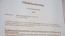 Tiltalen mot Breivik (Foto: David Krekling/NRK) Tiltalen mot Breivik (Foto: David Krekling/NRK)