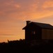 Solnedgang over Lyngbua, november 2011