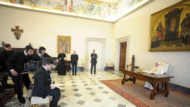 POPE/ (Foto: OSSERVATORE ROMANO/Reuters)
