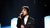 ESC 2013 Belgia - Roberto Bellarosa fra Belgia fremfører "Love Kills" i første semifinale av Eurovision Song Contest 2013.