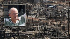 Brann i California/Christopher Lloyd (Foto: DAVID MCNEW/AFP)
