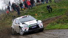 Mads Østberg under shakedown i Wales (Foto: Adapta World Rally Team) Mads Østberg under shakedown i Wales (Foto: Adapta World Rally Team)