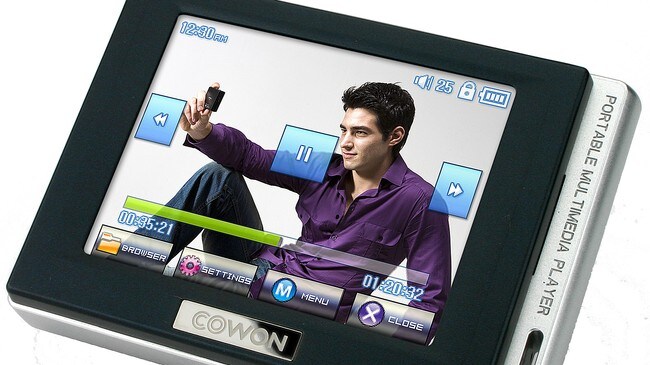 Cowon D2+ MiniTV-mottaker