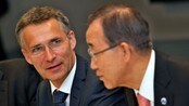 Stoltenberg Ban-Ki Moon (Foto: EDUARDO MUNOZ/Reuters)