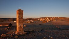 Morgen over Aragon i Spania (Foto: Trond Berg/NRK)