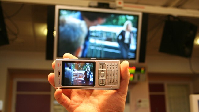 Mobil-TV (Foto: Tor Risberg, NRK) Mobil-TV (Foto: Tor Risberg, NRK)