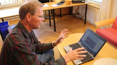 Hans Erik Ruud. (Foto: Maria Kommandantvold/NRK) Hans Erik Ruud. (Foto: Maria Kommandantvold/NRK)
