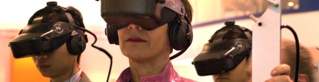 Virtual reality på Deutsche Telecom (Foto: ANAT GIVON/AP)
