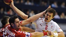 Danmark tapte mot Polen (Foto: ANDREJ ISAKOVIC/Afp)