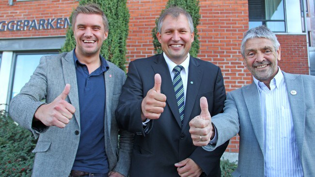 Christian Tynning Bjørnø, Terje Riis-Johansen og Sigbjørn Molvik (Foto: Anne Lognvik/NRK) Christian Tynning Bjørnø, Terje Riis-Johansen og Sigbjørn Molvik (Foto: Anne Lognvik/NRK)