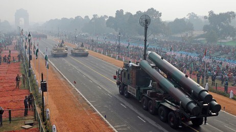 India våpenparade (Foto: Gurinder Osan/Ap) India våpenparade (Foto: Gurinder Osan/Ap)