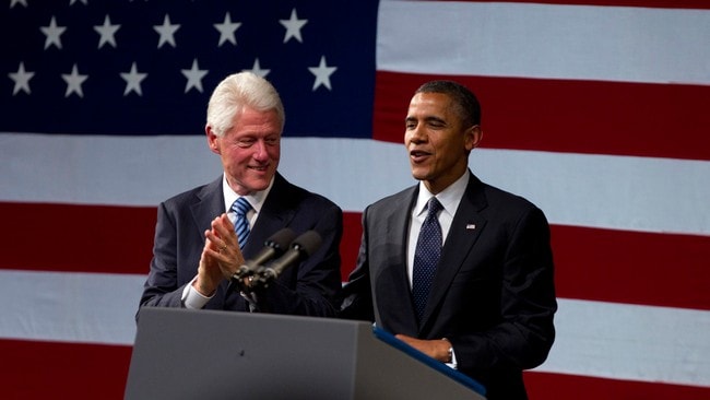 Barack Obama og Bill Clinton (Foto: Carolyn Kaster/Ap) Barack Obama og Bill Clinton (Foto: Carolyn Kaster/Ap)