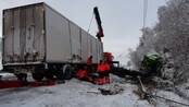 Berging av trailer ved Ålhus - Berging av trailer ved Ålhus