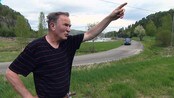 Så bjørnen komme i skogen - Et uvanlig besøk av bjørn er det store samtaleemnet i Namsos om dagen.