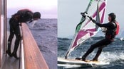 Se hvordan det gikk da Evgueni skulle krysse Vestfjorden - 36-åringen håpet å bli førstemann som krysset tvers over værharde Vestfjorden i Nordland.