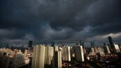 Kraftig uvær i Shanghai