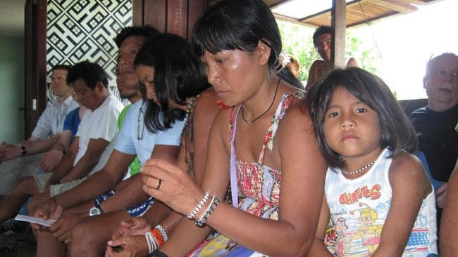 Xingu-indianere (Foto: Nils John Porsanger/NRK) Xingu-indianere (Foto: Nils John Porsanger/NRK)