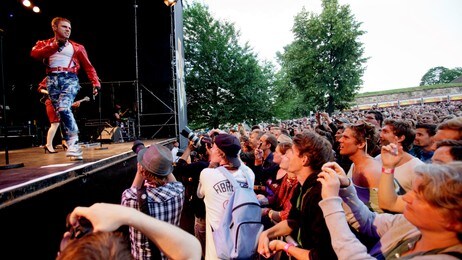 Scissor Sisters på scenen under Oslo Live 15. juli (Foto: Solum, Stian Lysberg/SCANPIX) Scissor Sisters på scenen under Oslo Live 15. juli (Foto: Solum, Stian Lysberg/SCANPIX)