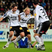 Rosenborgs Mikael Lustig, Mikael Dorsin og Rade Prica