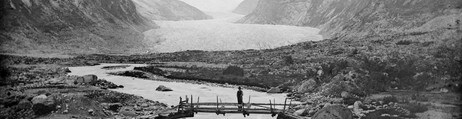 Nigardsbreen (Foto: K. Knudsen, eigar: Billedsamlingen, UiB)