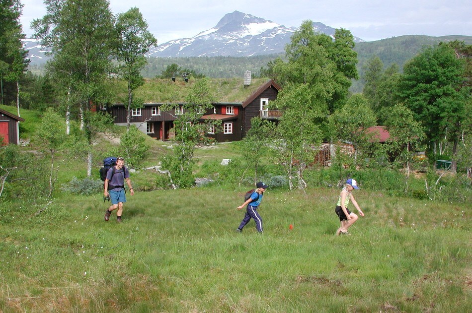 Framme ved Trollheimshytta