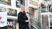 Mette-Marit i Glasshuset i Bodø (Foto: Ingrid Danielsen/NRK)