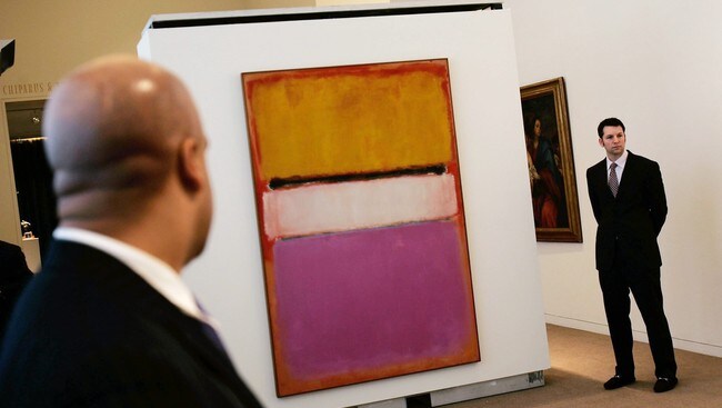 Mark Rothkos White Center (Foto: CHRIS HONDROS/AFP) Mark Rothkos White Center (Foto: CHRIS HONDROS/AFP)