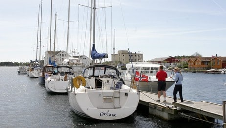Grimstad gjestehavn (Foto: Berge, Asbjørn Odd/Foto: Asbjørn Odd Berge/NRK)