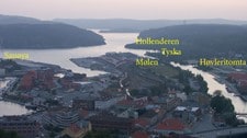 Områdene langs Tista i Halden (Foto:Rainer Prang/NRK) Områdene langs Tista i Halden (Foto:Rainer Prang/NRK)