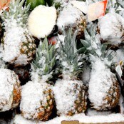 Snø på ananas (Foto: Michael Probst/Scanpix/AP)