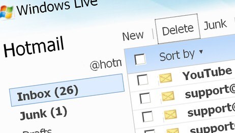 Hotmail.com (Skjermdump: Hotmail.com)