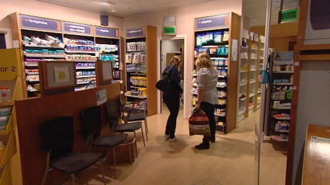 Apotek (Foto: Knut Reitan/NRK) Apotek (Foto: Knut Reitan/NRK)